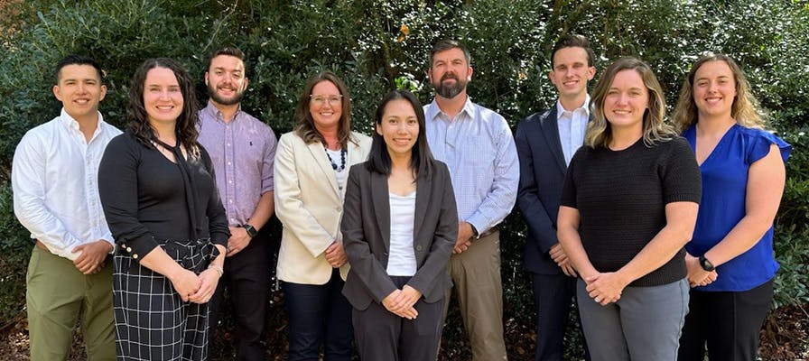 Professional photo of UGA Concussion Research Laboratory team