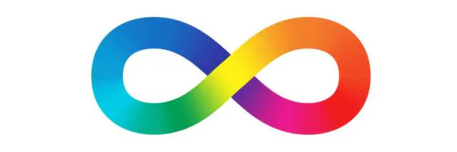 Rainbow Infinity symbol