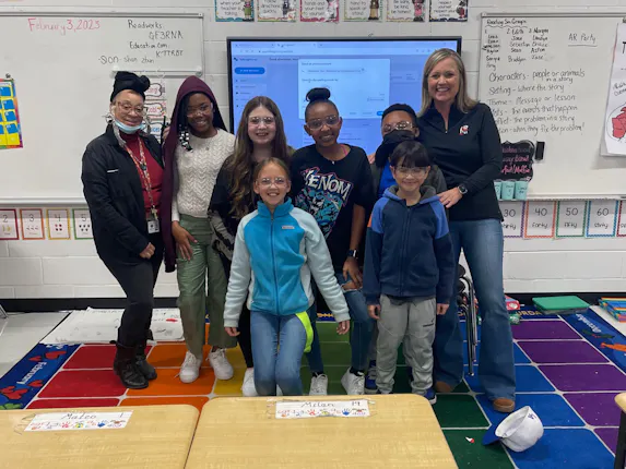 Students with Dr. Hodges